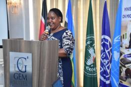 File image of Labour CS Florence Bore.